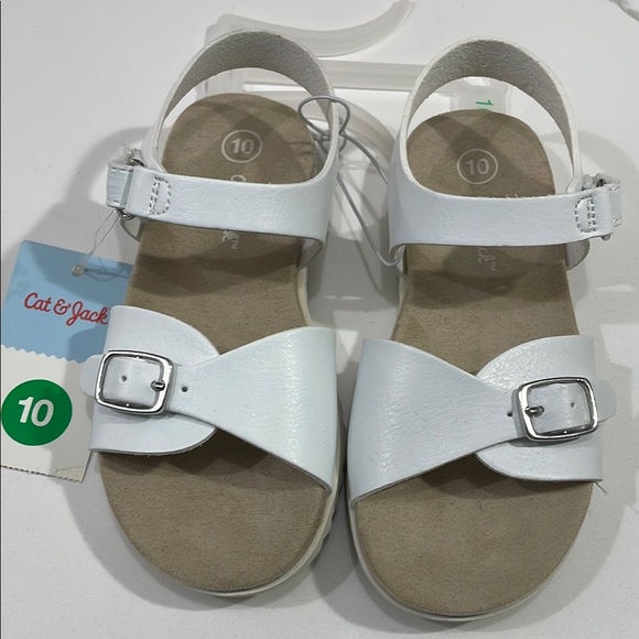 Cat & Jack White Kids Sandals - Picture 1 of 4